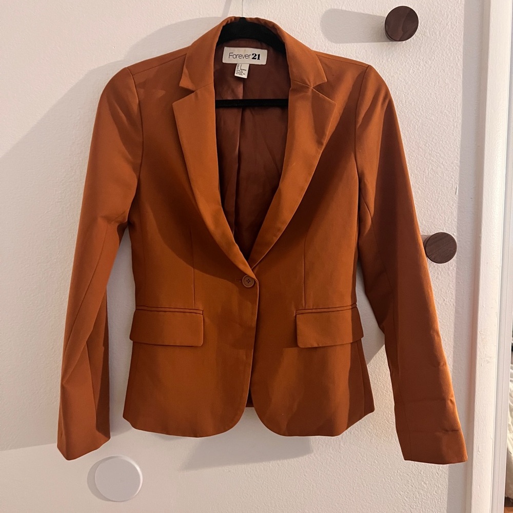 Copper Tone Blazer